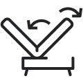 'Click-Clack' unfolding mechanism