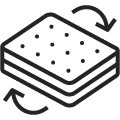 Double-sided mattress
