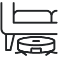 Robot vacuum friendly