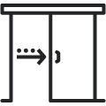 Door position can be locked